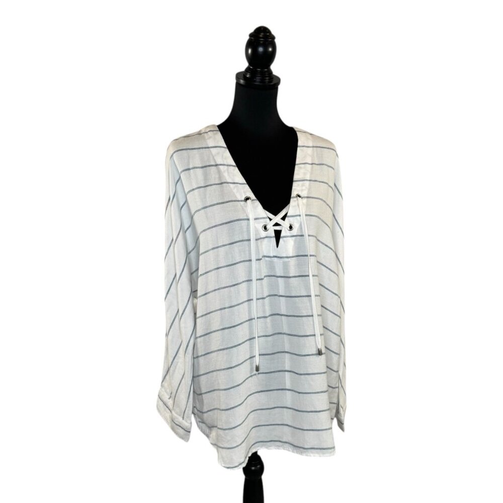 Like New Rails Lily Positano Stripe Blouse Women’… - image 1